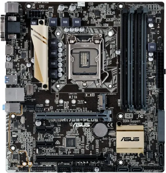 Asus H170M-Plus LGA 1151 Soket Anakart