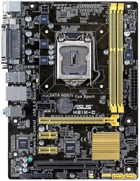 Asus H81M-C (90MB0GT0-M0EAY0) LGA 1150 Soket Anakart