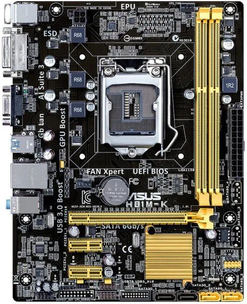 Asus H81M-K LGA 1150 Soket Anakart