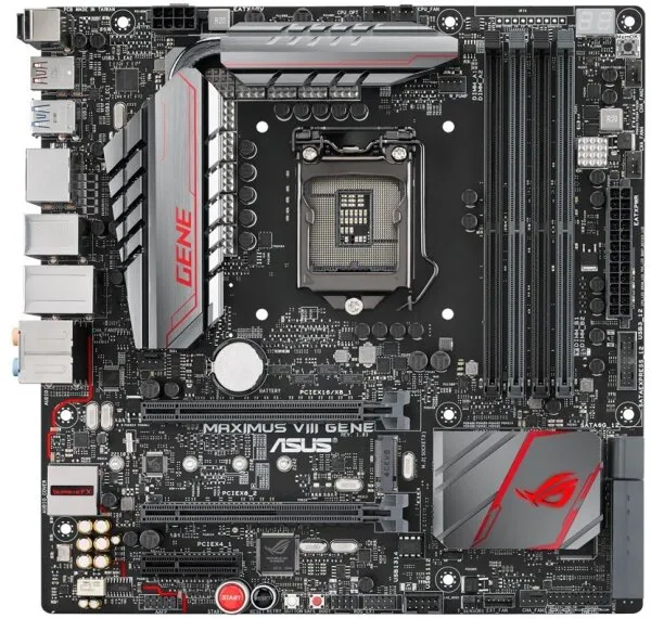 Asus Maximus VIII Gene LGA 1151 Soket Anakart