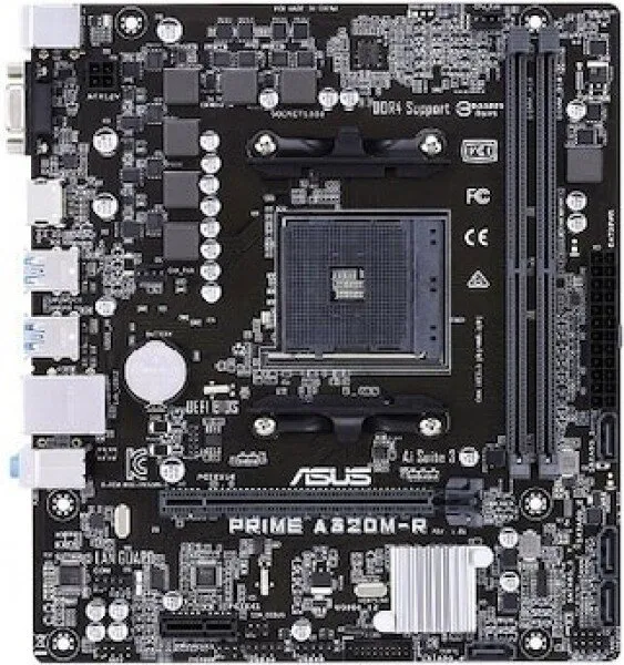 Asus Prime A320M-R AM4 Soket Anakart