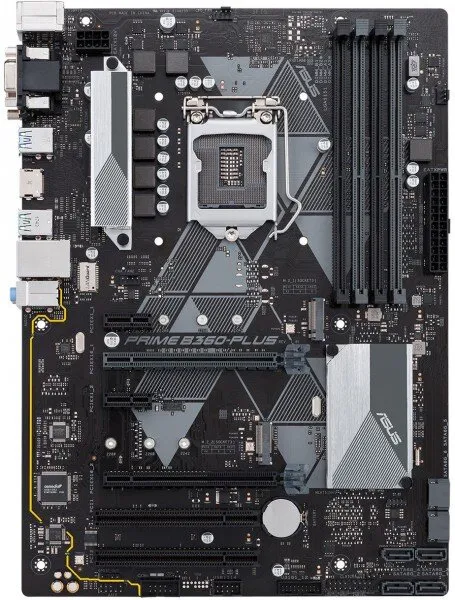 Asus Prime B360-Plus LGA 1151 Soket Anakart