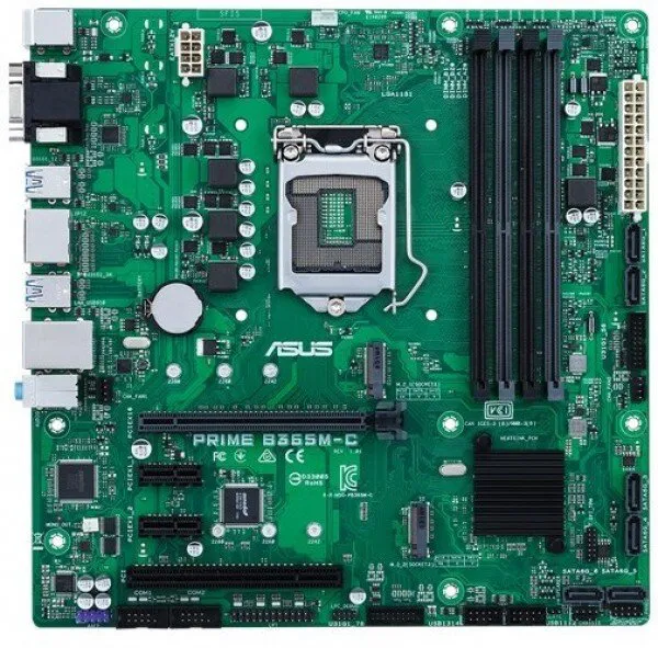 Asus Prime B365M-C/CSM LGA 1151 Soket Anakart