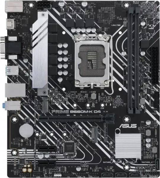 Asus Prime B660M-K D4-CSM LGA 1700 Soket Anakart