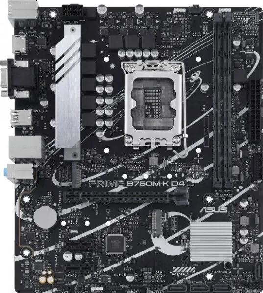 Asus Prime B760M-K D4 LGA 1700 Soket Anakart