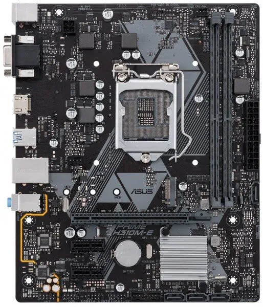 Asus Prime H310M-E LGA 1151 Soket Anakart