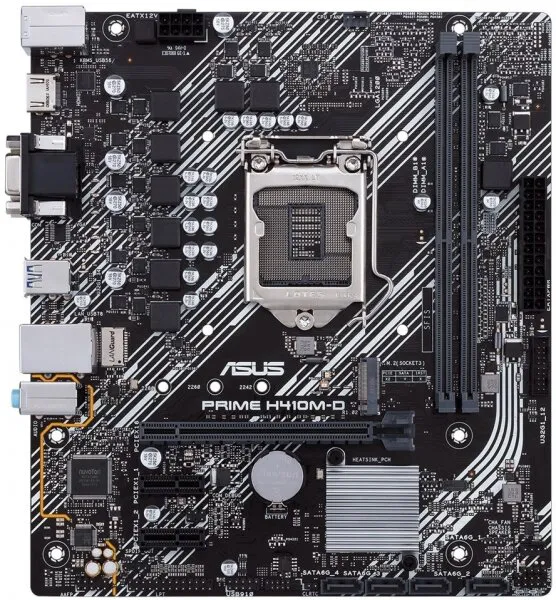Asus Prime H410M-D/CSM LGA 1200 Soket Anakart