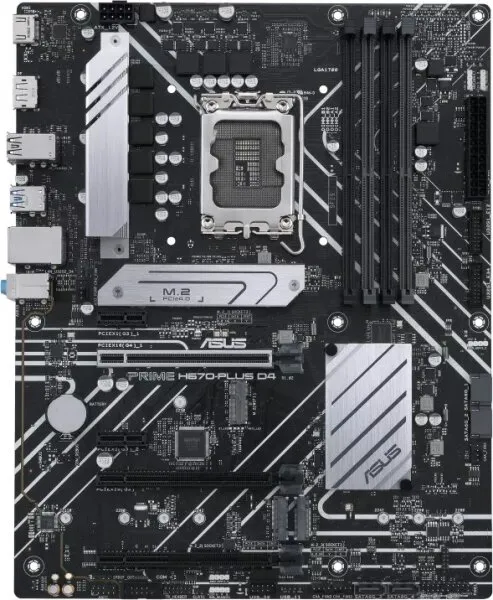 Asus Prime H670-Plus D4-CSM LGA 1700 Soket Anakart