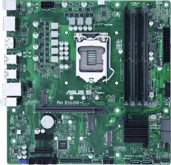 Asus Pro B560M-C/CSM LGA 1200 Soket Anakart
