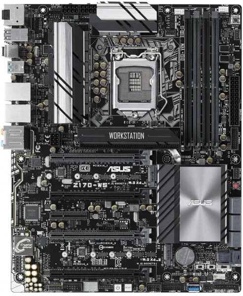 Asus Z170-WS LGA 1151 Soket Anakart