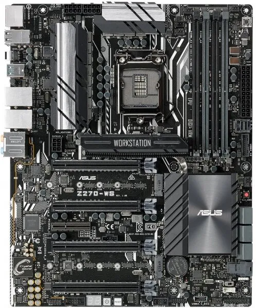 Asus Z270-WS LGA 1151 Soket Anakart