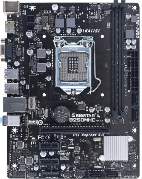 Biostar B250MHC LGA 1151 Soket Anakart