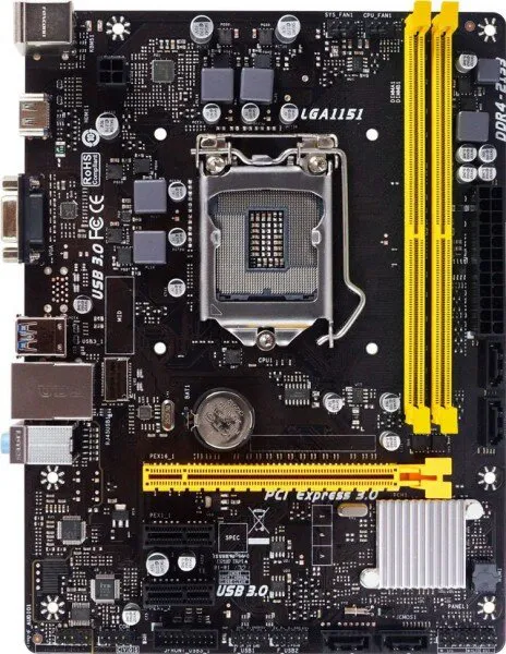 Biostar H110MHC LGA 1151 Soket Anakart