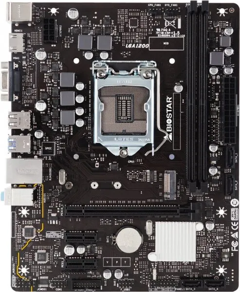 Biostar H410MH LGA 1200 Soket Anakart