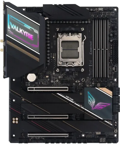 Biostar X670E Valkyrie AM5 (LGA 1718) Soket Anakart