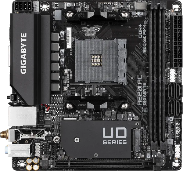 Gigabyte A520I AC AM4 Soket Anakart