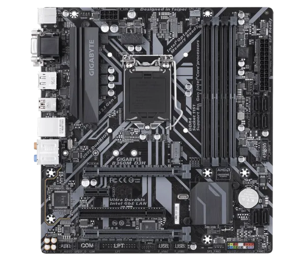 Gigabyte B360M D3H LGA 1151 Soket Anakart