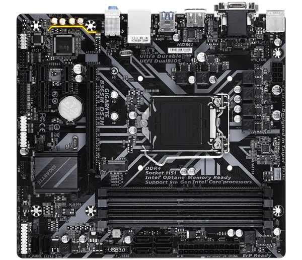 Gigabyte B365M DS3H LGA 1151 Soket Anakart