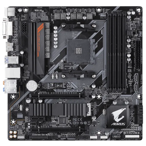 Gigabyte B450 Aorus M AM4 Soket Anakart