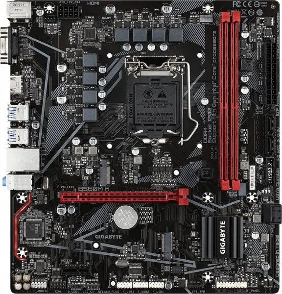 Gigabyte B560M H LGA 1200 Soket Anakart