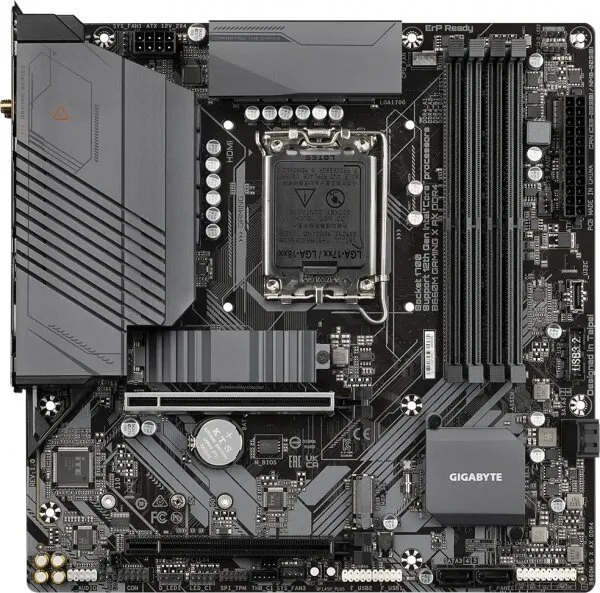 Gigabyte B660M Gaming X AX DDR4 LGA 1700 Soket Anakart