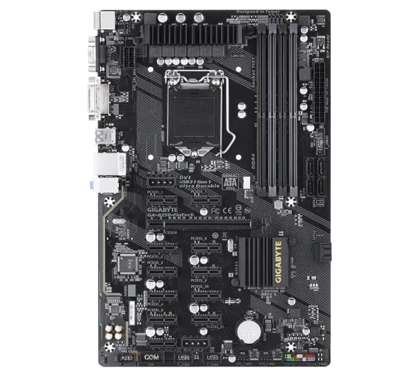 Gigabyte GA-B250-FinTech LGA 1151 Soket Anakart