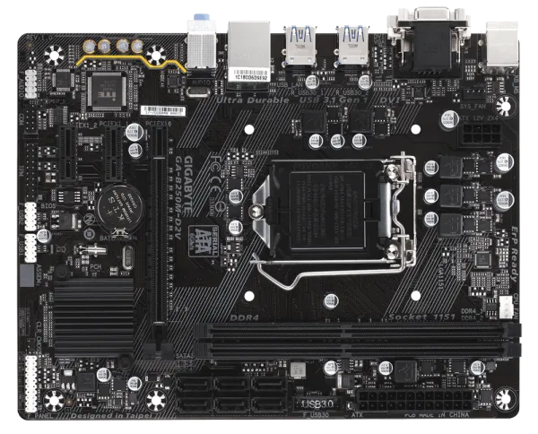 Gigabyte GA-B250M-D2V LGA 1151 Soket Anakart