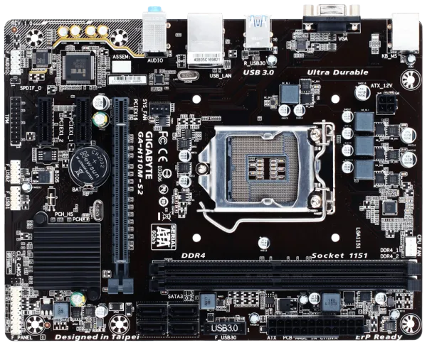 Gigabyte GA-H110M-S2 LGA 1151 Soket Anakart