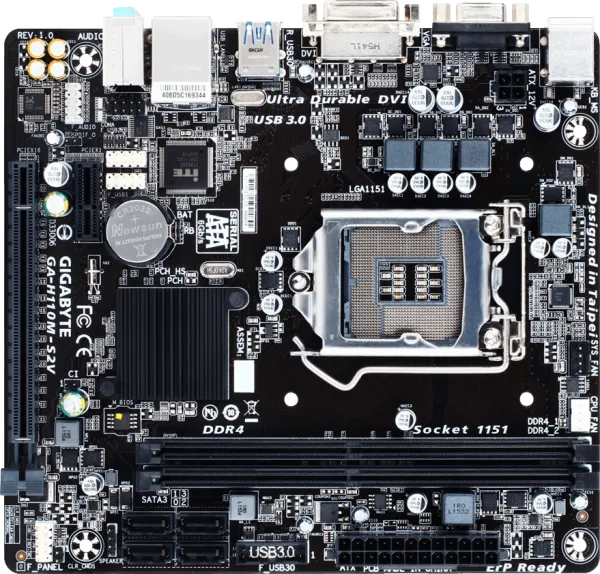Gigabyte GA-H110M-S2V LGA 1151 Soket Anakart