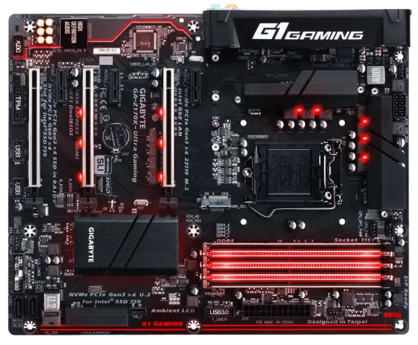 Gigabyte GA-Z170X-Ultra Gaming LGA 1151 Soket Anakart