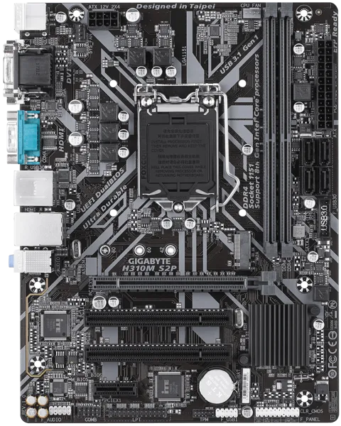 Gigabyte H310M S2P LGA 1151 Soket Anakart