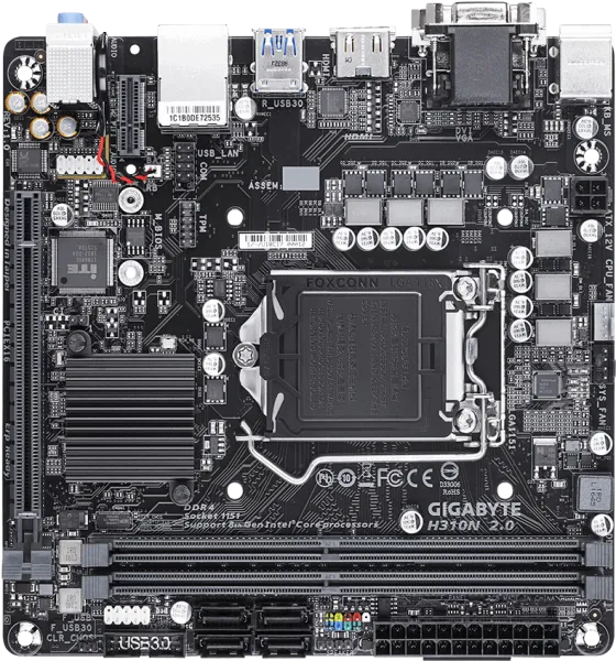 Gigabyte H310N 2.0 LGA 1151 Soket Anakart