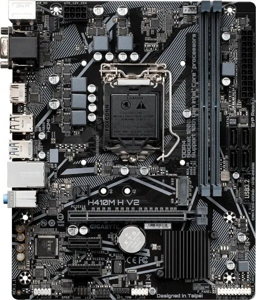 Gigabyte H410M H V2 LGA 1200 Soket Anakart