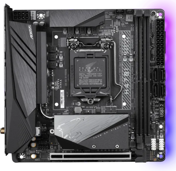 Gigabyte H470I Aorus Pro AX LGA 1200 Soket Anakart