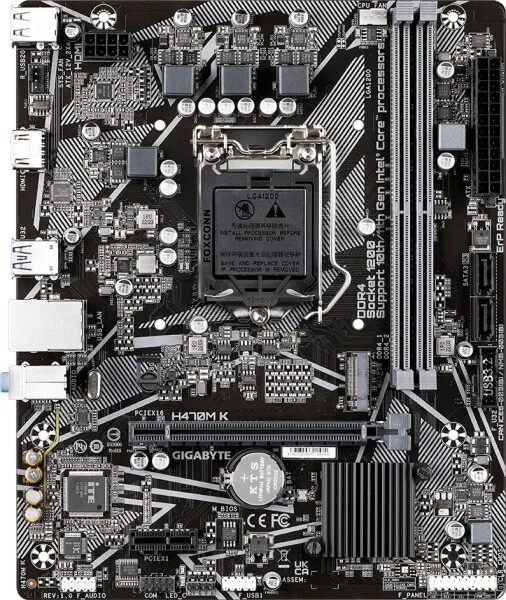 Gigabyte H470M K LGA 1200 Soket Anakart