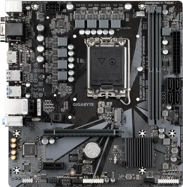 Gigabyte H610M H DDR4 LGA 1700 Soket Anakart