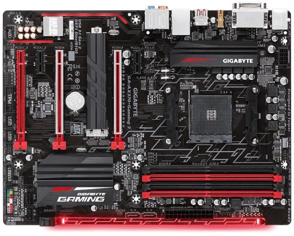 Gigabyte X370 Gaming 3 AM4 Soket Anakart