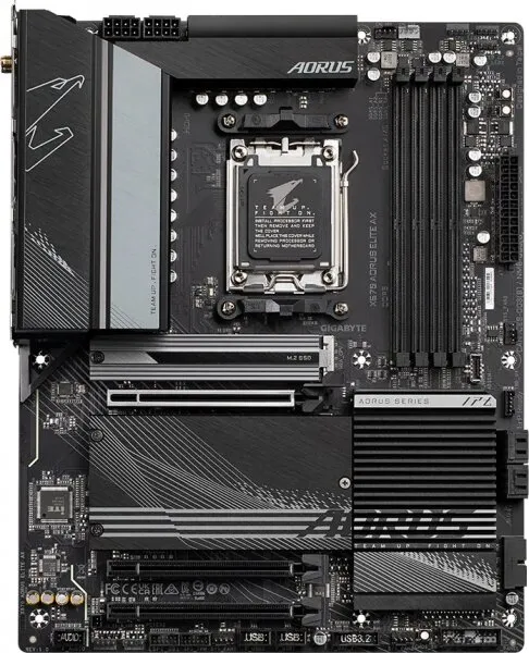 Gigabyte X670 Aorus Elite AX 1.0 AM5 (LGA 1718) Soket Anakart