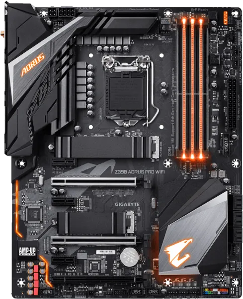 Gigabyte Z390 AORUS Pro WiFi Wi-Fi LGA 1151 Soket Anakart