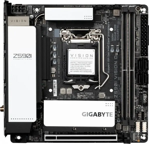 Gigabyte Z590I Vision D LGA 1200 Soket Anakart