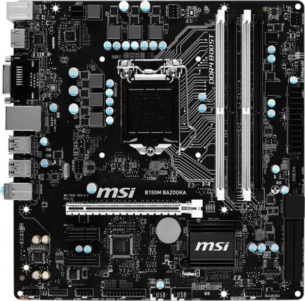 MSI B150M Bazooka LGA 1151 Soket Anakart