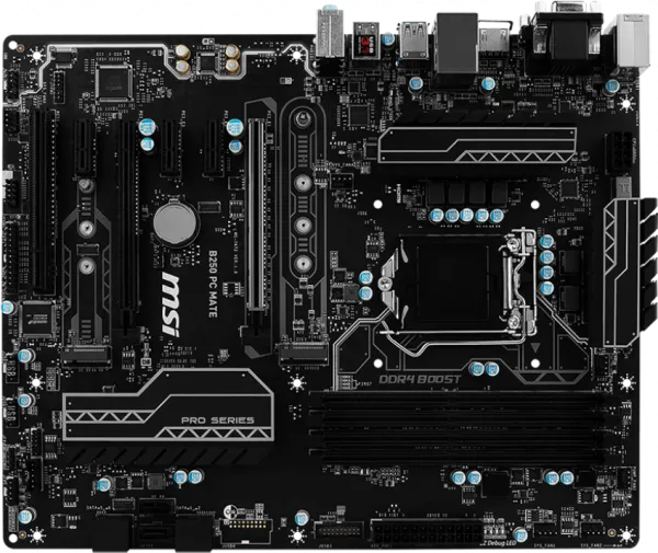 MSI B250 PC Mate LGA 1151 Soket Anakart