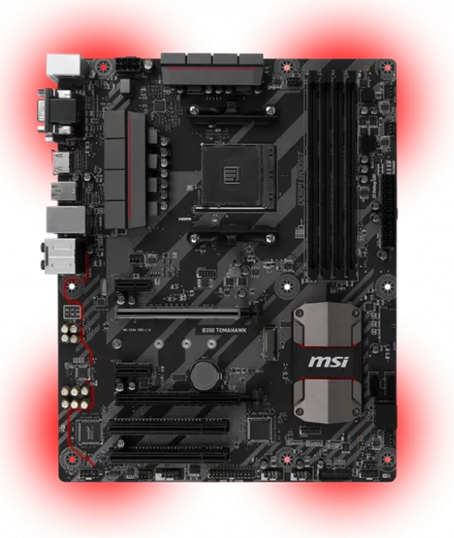 MSI B350 Tomahawk DDR4 AM4 Soket Anakart