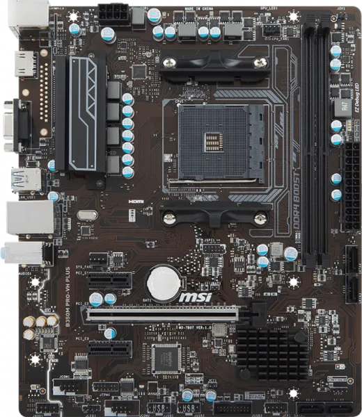 MSI B350M Pro-VH Plus AM4 Soket Anakart