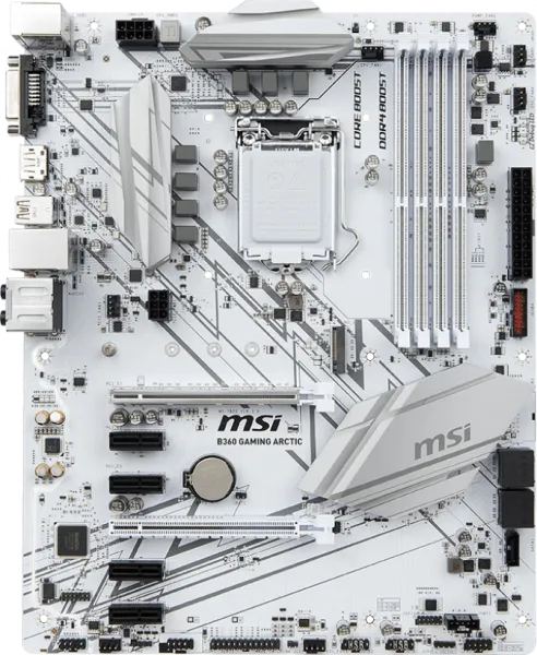 MSI B360 Gaming Arctic LGA 1151 Soket Anakart