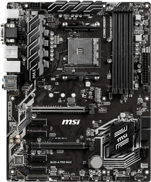 MSI B450-A Pro Max AM4 Soket Anakart