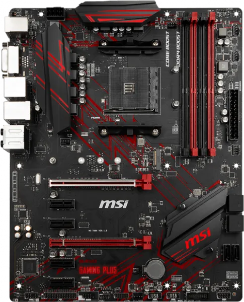 MSI B450 Gaming Plus AM4 Soket Anakart