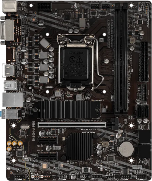 MSI B460M-A Pro LGA 1200 Soket Anakart