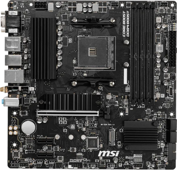MSI B550M Pro-VDH WiFi AM4 Soket Anakart