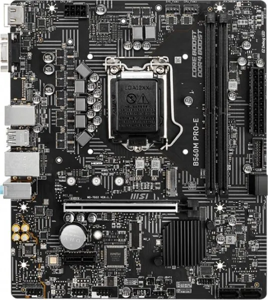 MSI B560M PRO-E LGA 1200 Soket Anakart